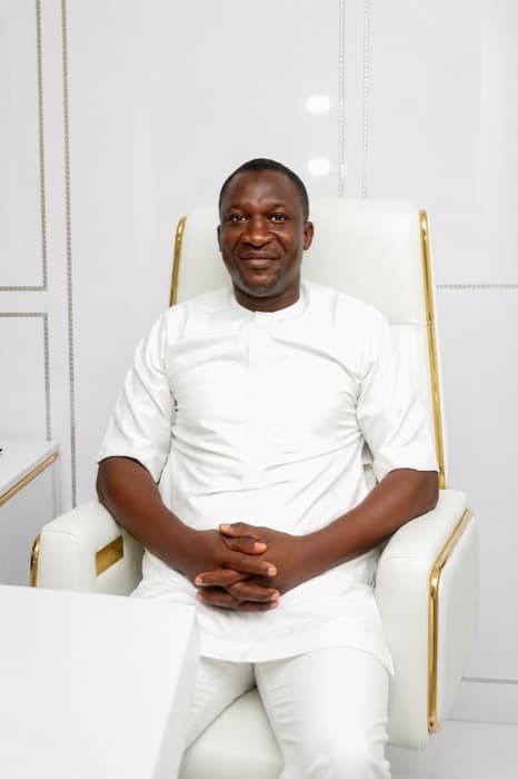 Portrait of Saheed Adelanwa